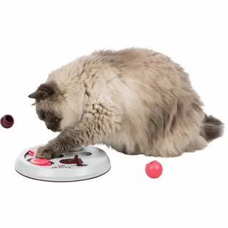 Produktfoto för Trixie Cat Activity FlipBoard strategispel,ø23cm,berry/pink/ljusgrått