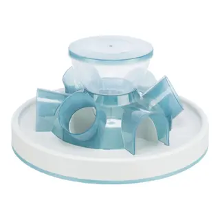 Produktfoto för Trixie Cat Activity tunnelmatningsstation, ø 28 cm/14 cm, assorterad