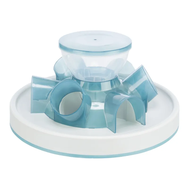 Alternativ bild 0 för Trixie Cat Activity tunnelmatningsstation, ø 28 cm/14 cm, assorterad
