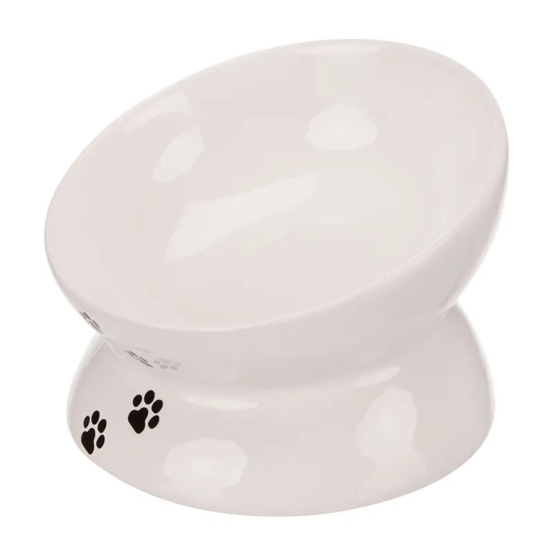 Bild 1 för Trixie Ceramic Bowl Cat 150 ml white