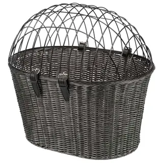Produktfoto för Trixie Cykelkorg Antracit  44×34×41 cm