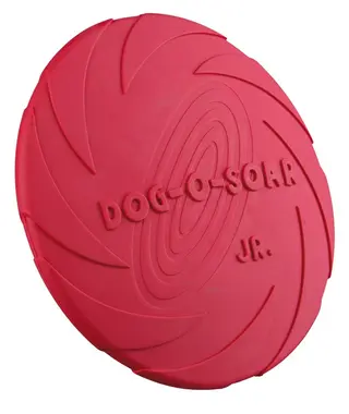 Produktfoto för Trixie Dog Disc floatable natural rubber ø 15 cm - Assorted