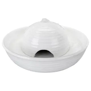 Produktfoto för Trixie dricksfontän Vital Flow Mini, keramik, 0,8 L, vit