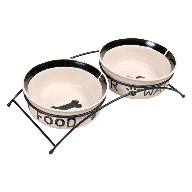 Alternativ bild 0 för Trixie Eat on Feet Hundbar (2 x 1.6 l / ø 20 cm)