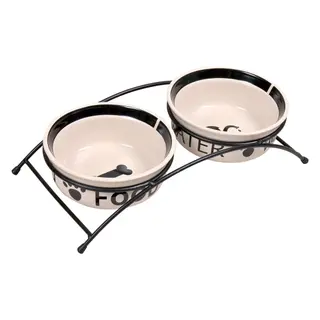 Produktfoto för Trixie Eat on Feet Hundbar (2 x 600 ml / ø 15 cm)