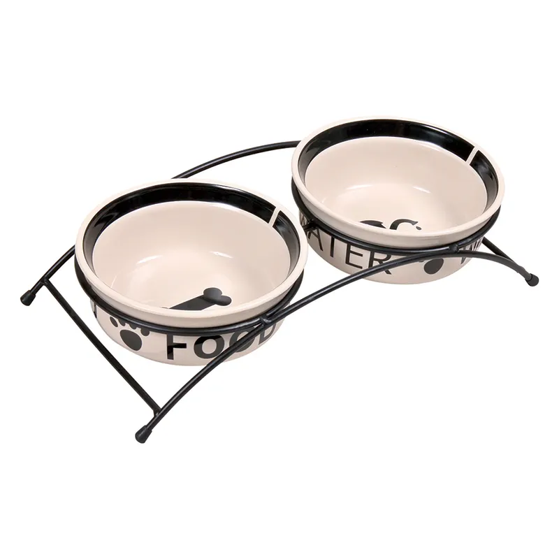 Alternativ bild 0 för Trixie Eat on Feet Hundbar (2 x 600 ml / ø 15 cm)