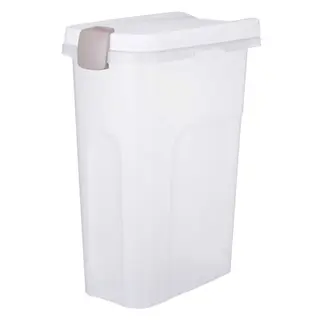 Produktfoto för Trixie Fodertunna Transparent/Vit (15 l)
