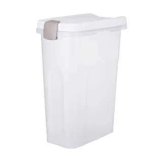 Produktfoto för Trixie Fodertunna Transparent/Vit (25 l)