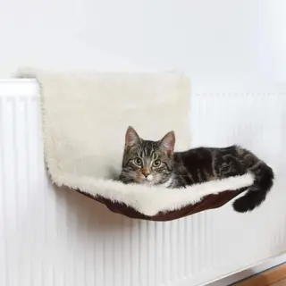 Produktfoto för Trixie hängmatta med strålkastare, 45x26x31 Plysch/suede