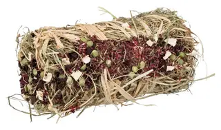 Produktfoto för Trixie Hay Bale with Beetroot and Parsnip ø 10 × 18 cm 200g