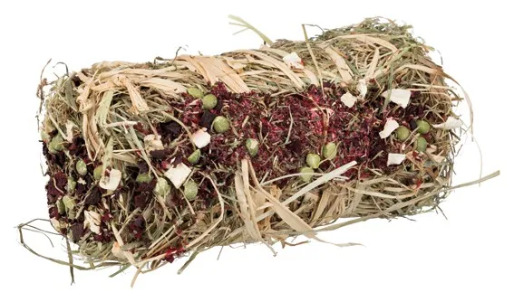 Alternativ bild 0 för Trixie Hay Bale with Beetroot and Parsnip ø 10 × 18 cm 200g