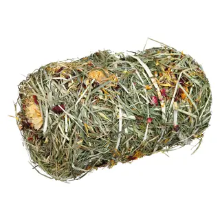 Produktfoto för Trixie Hay Bale with Flowermix ø 10×18 cm