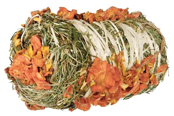 Alternativ bild 0 för Trixie Hay Bale with Pumpkin and Carrot ø 10 × 18 cm 200g