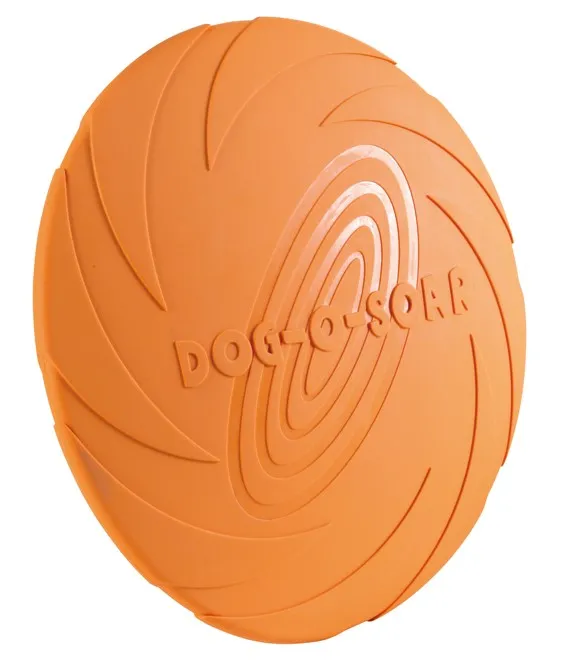 Alternativ bild 0 för Trixie hundskiva, naturgummi, 22 cm, olika färger