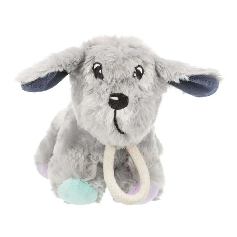 Bild 1 för Trixie Junior dog with rope plush 24 cm