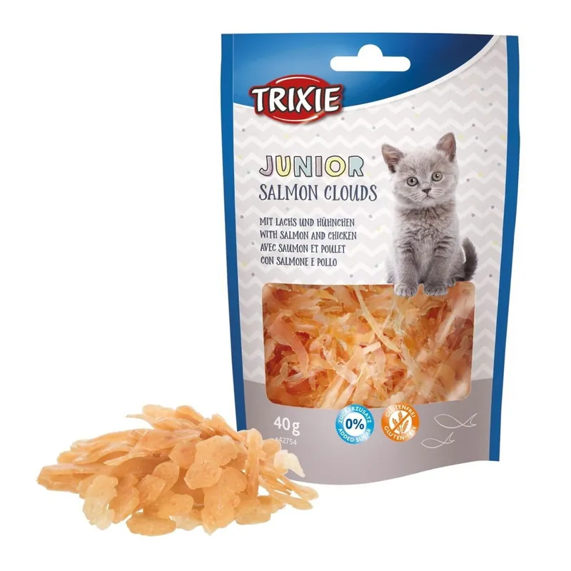 Alternativ bild 0 för Trixie Junior Salmon Clouds, 40 g - (6 pk/ps)