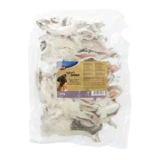 Produktfoto för Trixie Kanin øre med pels 500 g, Hvid