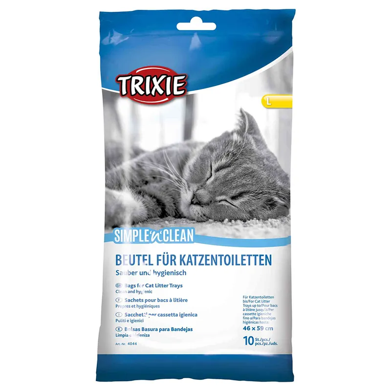 Alternativ bild 0 för Trixie Kattlådspåsar 10-pack 37 x 48 cm (L)