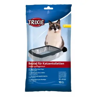 Produktfoto för Trixie Kattlådspåsar 10-pack 37 x 48 cm (L)