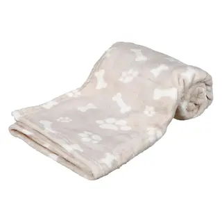 Produktfoto för Trixie Kenny blanket plush 150 × 100 cm beige