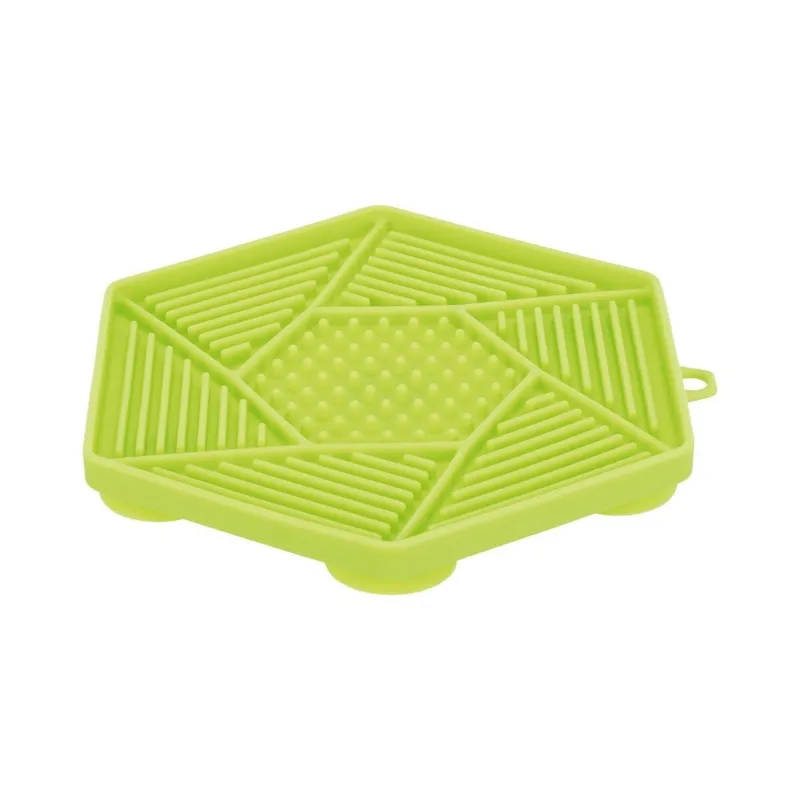 Bild 2 för Trixie Lick'n'Snack mat with suction pad, silicone, 17 cm, green