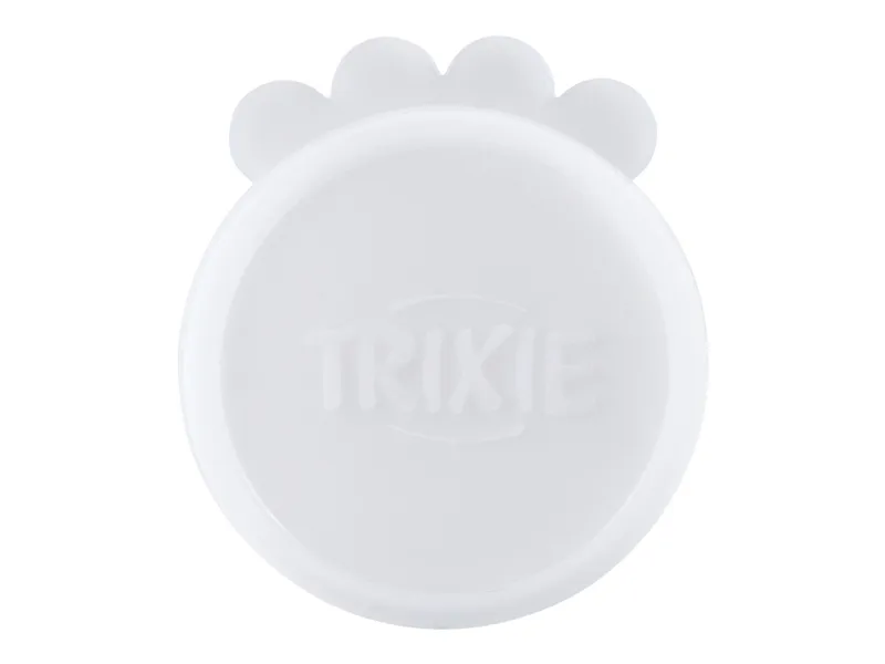 Alternativ bild 0 för Trixie Lid for tins, silicone, ø 7.6 cm, 2 pcs., transparent