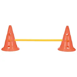 Produktfoto för Trixie Obstacle course for Dog Activity, set of 3 parts, 23 × 30 cm, 78 cm, orange/yellow