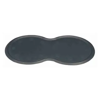 Produktfoto för Trixie Place mat natural rubber 45 × 25 cm dark grey