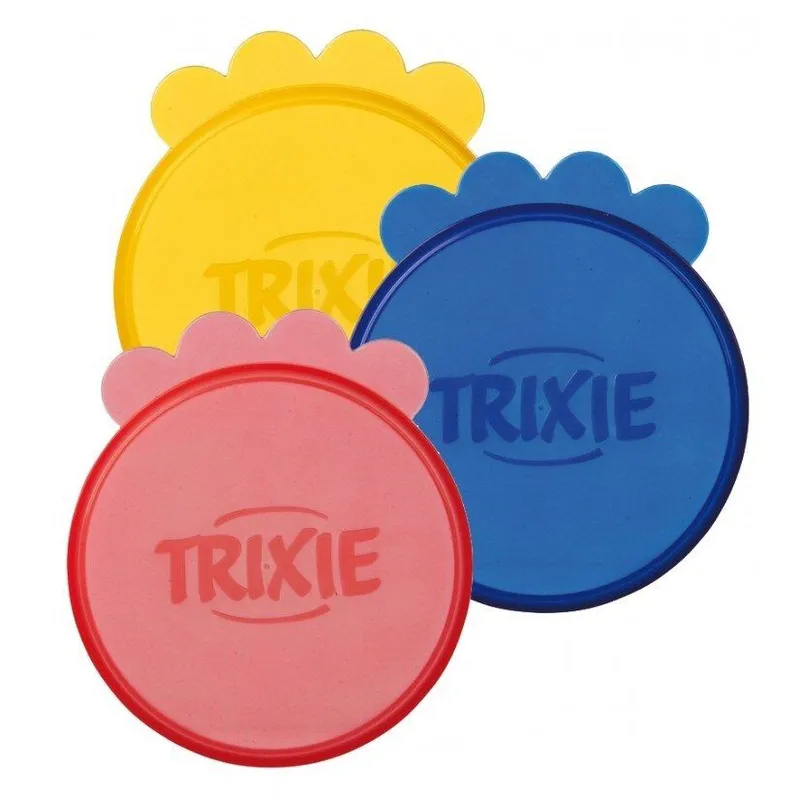 Alternativ bild 0 för Trixie Plastlock för burk 7,6 cm 3-pack