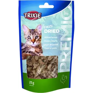 Produktfoto för Trixie PREMIO Freeze Dried Chicken Hearts, 25 g - (6 pk/ps)