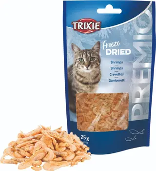 Produktfoto för Trixie PREMIO Freeze Dried Shrimps, 25 g - (6 pk/ps)