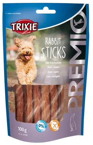 Produktfoto för Trixie PREMIO Rabbit Sticks 100 g