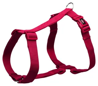 Produktfoto för Trixie Premium H-harness L-XL: 75-120 cm/25 mm red