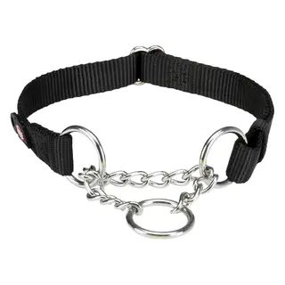 Produktfoto för Trixie Premium semi-choke M-L: 35-50 cm/20 mm black