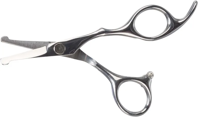 Alternativ bild 0 för Trixie Prof. face and paw scissors, stainless steel, 13 cm
