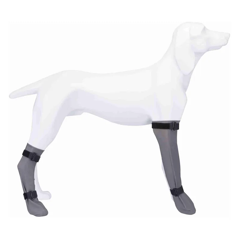 Alternativ bild 0 för Trixie Protective Sock silicone M: 8 cm/35 cm grey