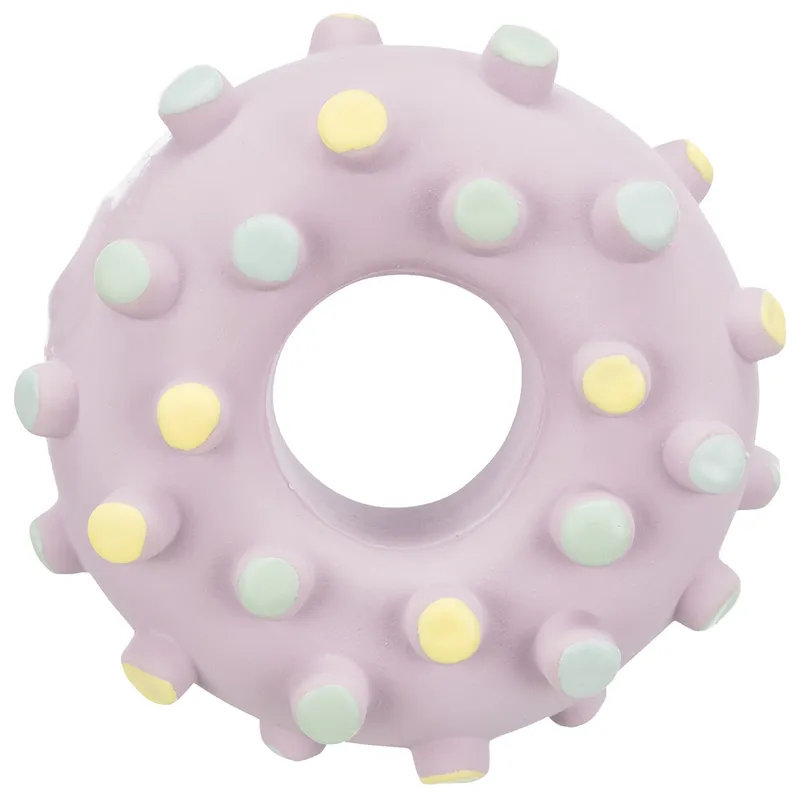 Alternativ bild 0 för Trixie Ring valpar latex 8cm, ass. färger