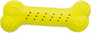 Produktfoto för Trixie Rustling bone natural rubber 18 cm - Assorted