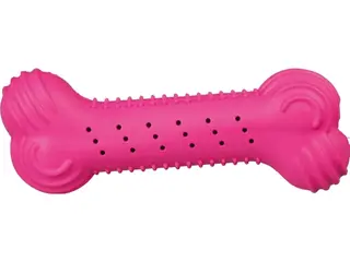 Produktfoto för Trixie Rustling bone natural rubber 18 cm - Assorted