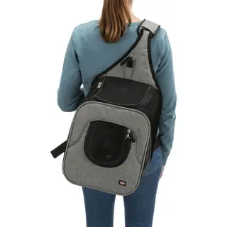 Produktfoto för Trixie Savina front carrier 30 × 33 × 26 cm black/grey