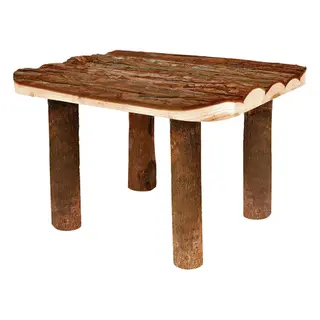 Produktfoto för Trixie Shelter/platform chinchillas bark wood 30 × 22 × 25 cm