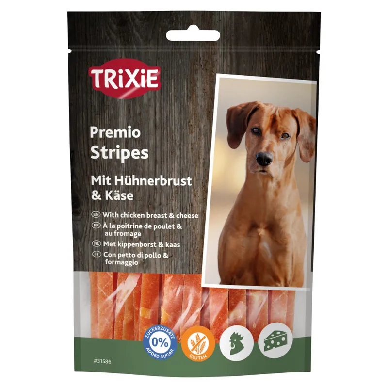 Alternativ bild 0 för Trixie Snacki Premio kyllingestrimler 100g