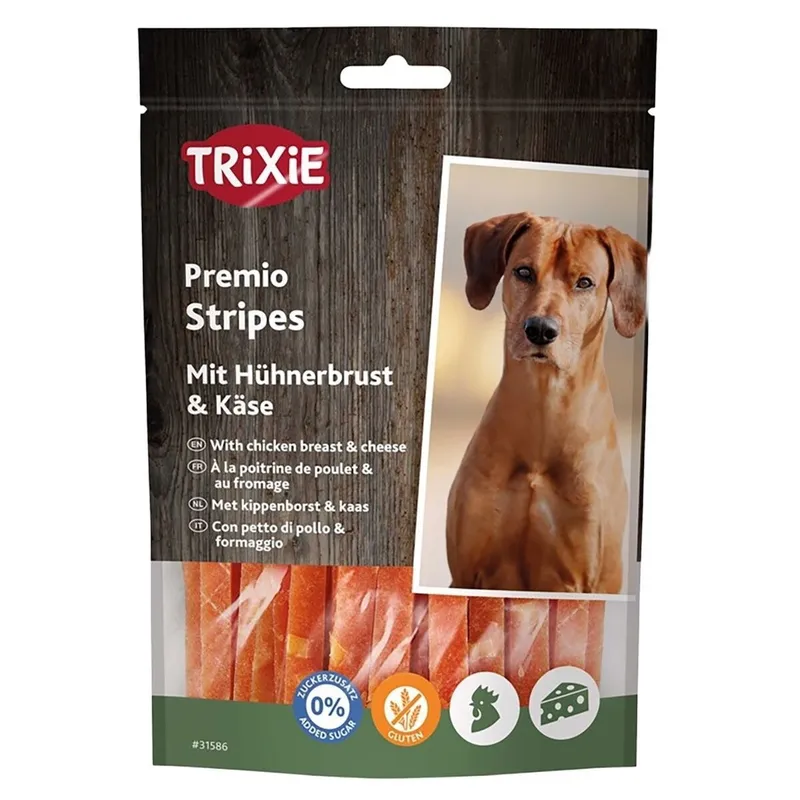 Alternativ bild 0 för Trixie Snacki Premio kyllingestrimler 100g