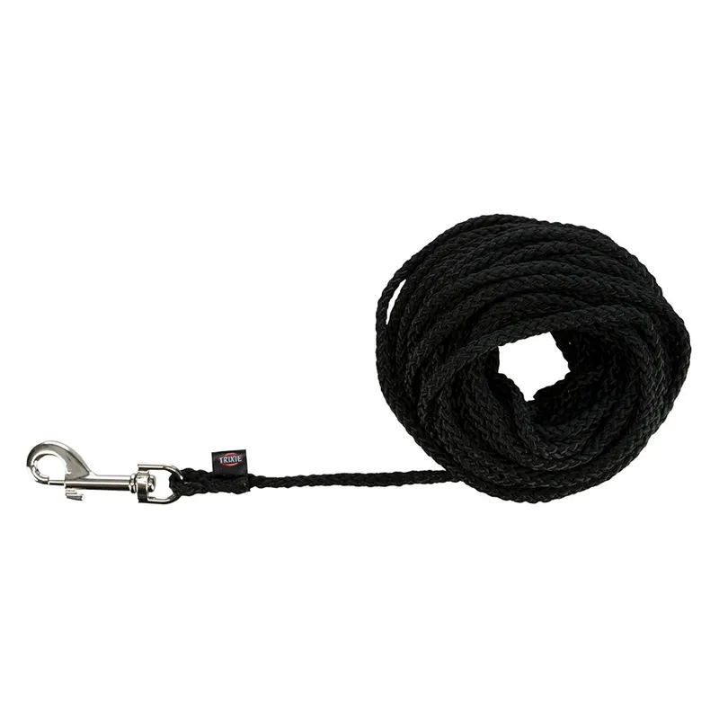 Alternativ bild 0 för Trixie Tracking leash round S-M: 10 m/ø 5 mm black