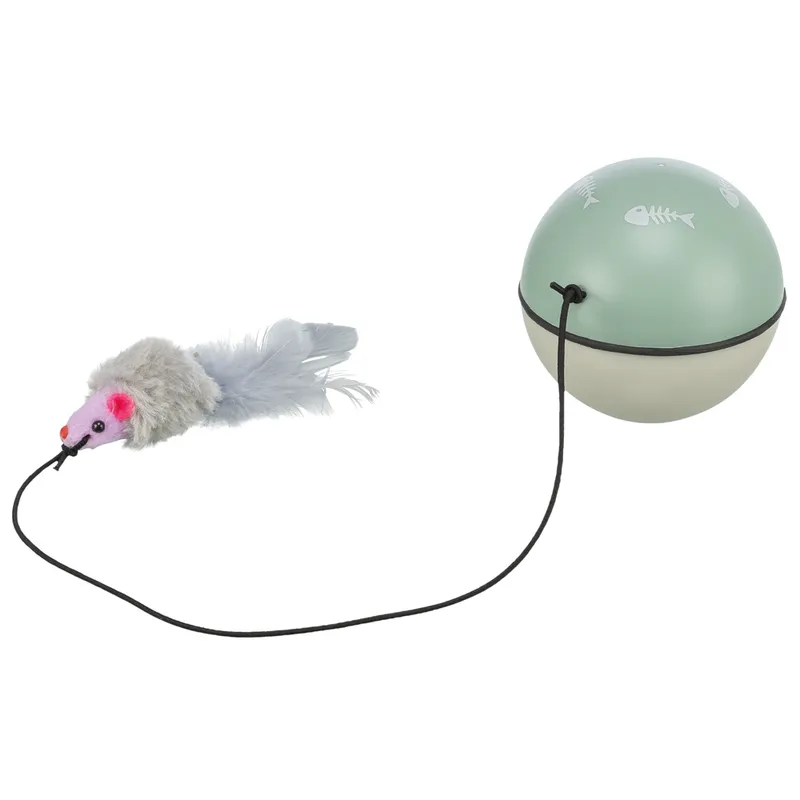 Alternativ bild 0 för Trixie Turbinio ball with motor and mouse - Assortedø 9 cm