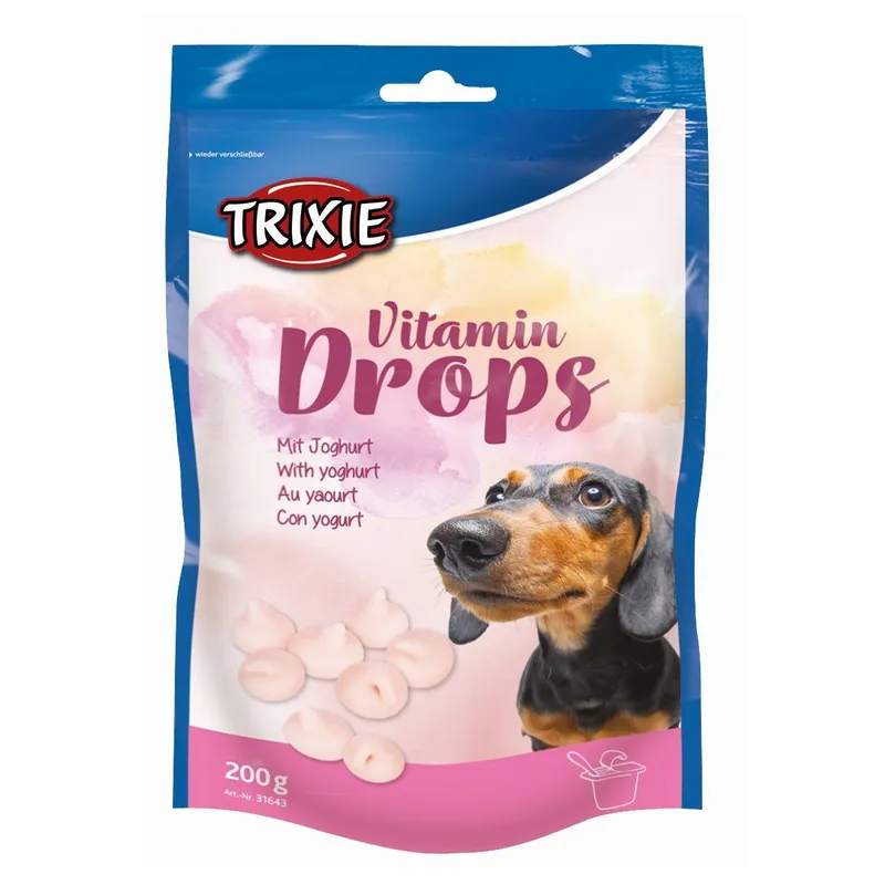 Alternativ bild 0 för Trixie Vitamin-Drops, yoghurt, 200 g - (6 pk/ps)