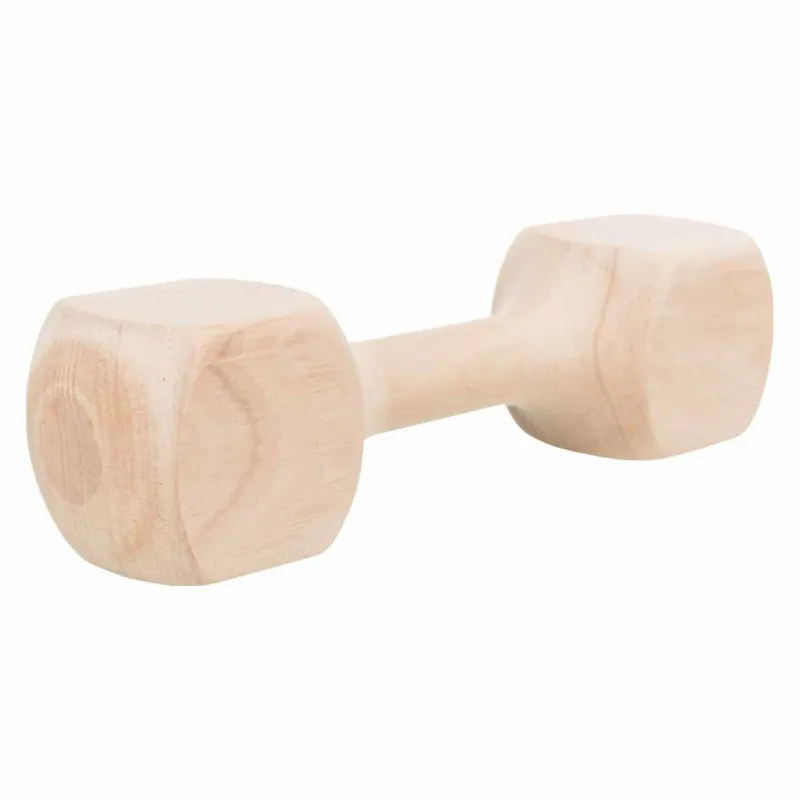 Alternativ bild 0 för Trixie Wooden retrieving dumbbell angular 25 cm approx. 650 g