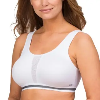 Produktfoto för Trofe Carolina Sports Bra BH Vit B 70 Dam