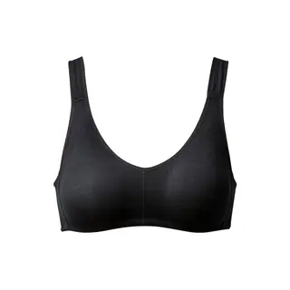 Produktfoto för Trofe Comfort Lounge Bra BH Svart bomull D 90 Dam