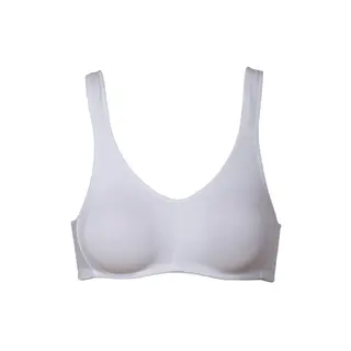 Produktfoto för Trofe Comfort Lounge Bra BH Vit bomull C 80 Dam
